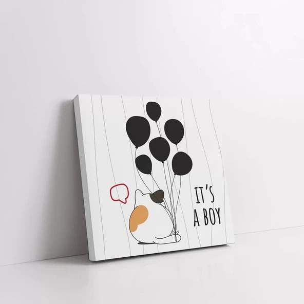 Patili Dost Kanvas Tablo - Resim 2