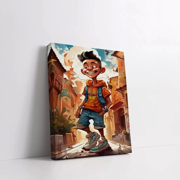 Macera Peşinde Kanvas Tablo - Resim 2