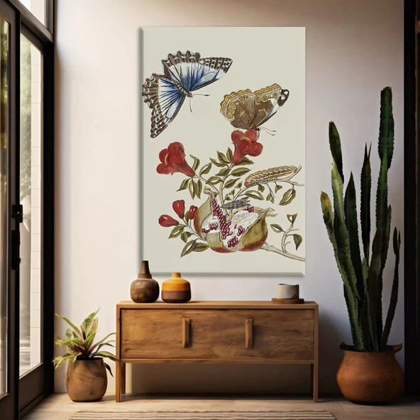 Uçan Kelebek Kanvas Tablo ürün görseli