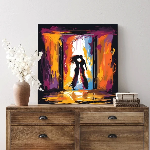 Dansın Işığı Kanvas Tablo - Resim 2