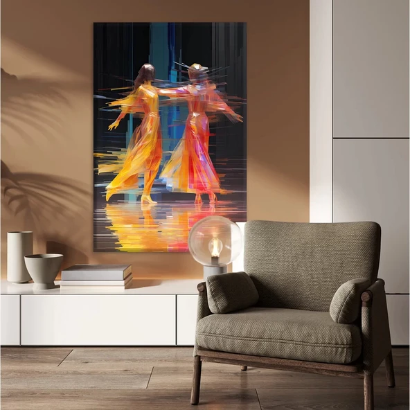 Hareketin Sanatı Kanvas Tablo ürün görseli