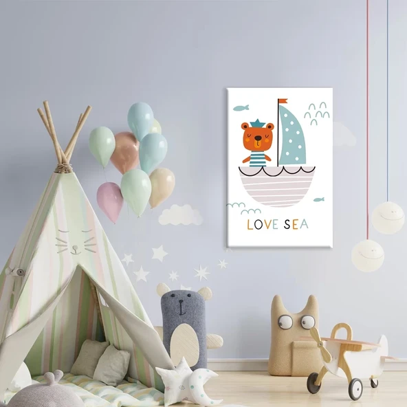 Deniz Aşkı Kanvas Tablo ürün görseli