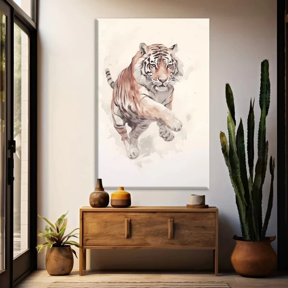 Kaplan Patisi Kanvas Tablo ürün görseli