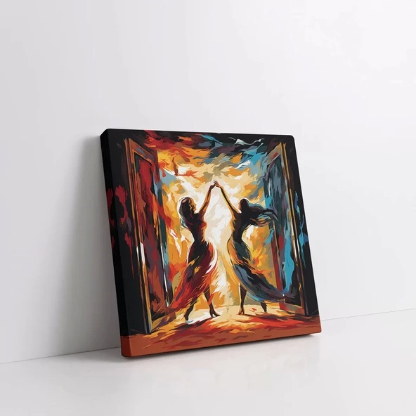 Tutku Dansı Kanvas Tablo - Resim 3