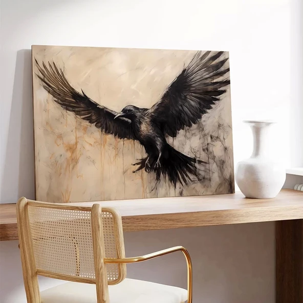 Uçan Kartal Kanvas Tablo - Resim 3