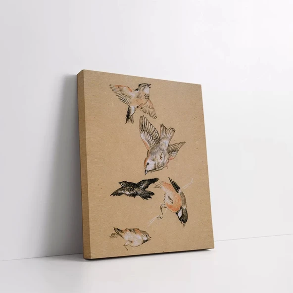 Uçan Kuşlar Kanvas Tablo - Resim 2