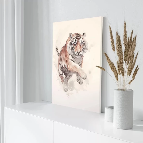 Kaplan Patisi Kanvas Tablo - Resim 3