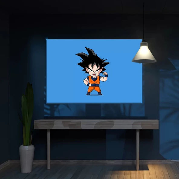 Genç Dragon Ball Kanvas Tablo ürün görseli