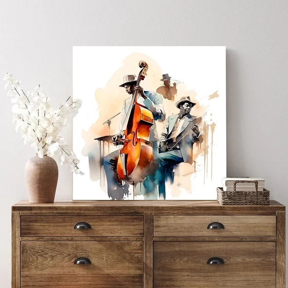 Duygusal Melodi Kanvas Tablo - Resim 2