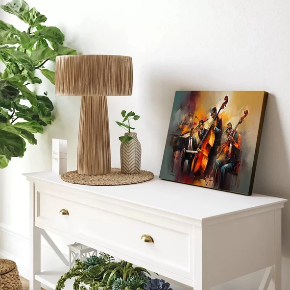 Müzik ve Tutku Kanvas Tablo - Resim 2