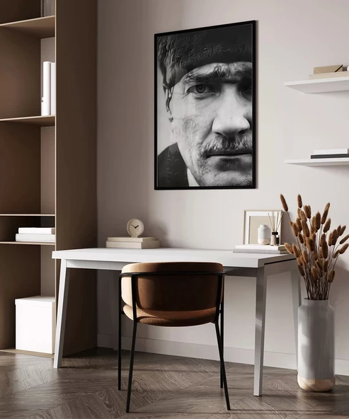 Çerçevesiz Poster Liderin Gözleri - Resim 4