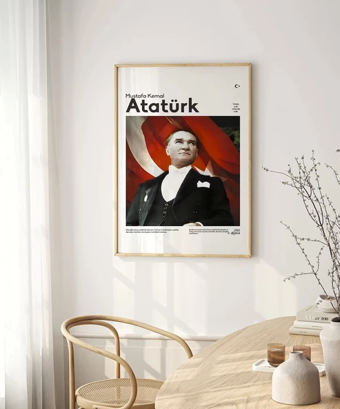 Çerçevesiz Poster Ebedi Başkomutan - Resim 3