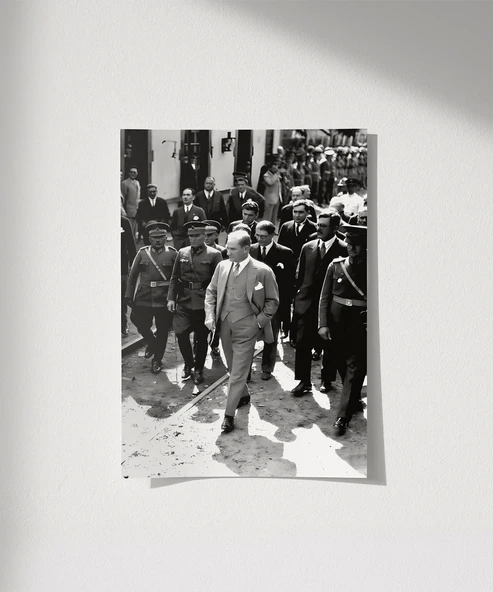 Çerçevesiz Poster Cumhuriyetin Ayak Sesleri - Resim 8