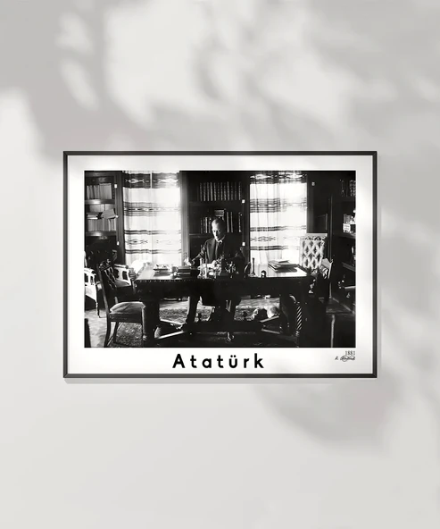 Çerçevesiz Poster Kalem ve Zeka - Resim 2