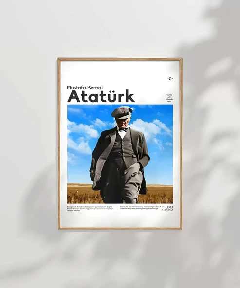 Çerçevesiz Poster Ufuklara Yürüyüş - Resim 7