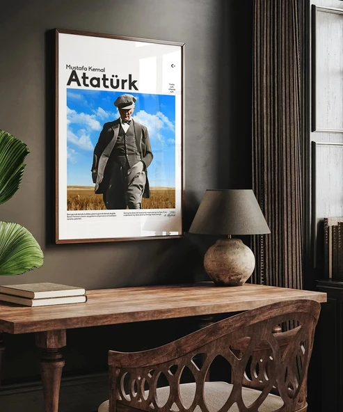 Çerçevesiz Poster Ufuklara Yürüyüş - Resim 5