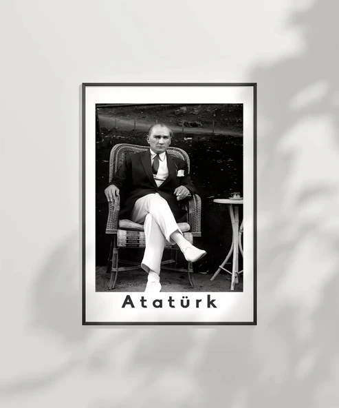 Çerçevesiz Poster Ebedi Lider - 2