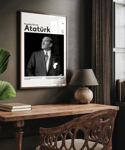 Çerçevesiz Poster Bağımsızlığa Adanmış Bir Ömür - Resim 5