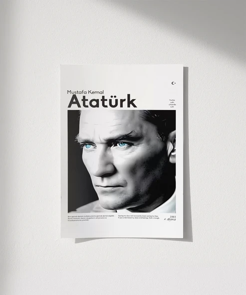 Çerçevesiz Poster Mavi Gözlerin Işığında - Resim 8