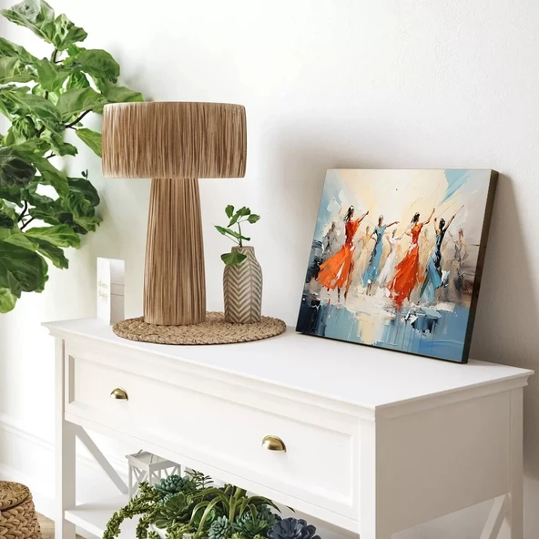 Melodik Dalgalar Kanvas Tablo - Resim 2