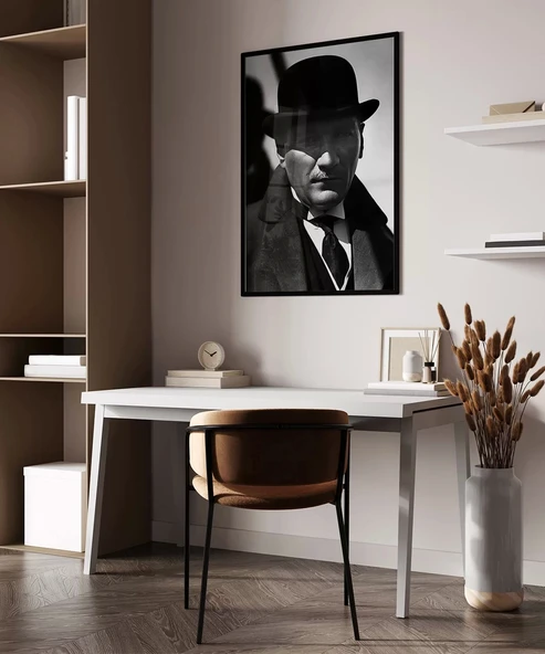 Çerçevesiz Poster Kararlılığın Gölgesi - Resim 5