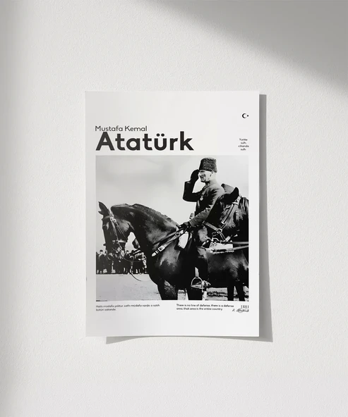 Çerçevesiz Poster Hatı Müdafaa Yoktur ürün görseli