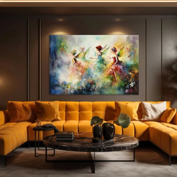 Hayaller Bahçesi Kanvas Tablo ürün görseli