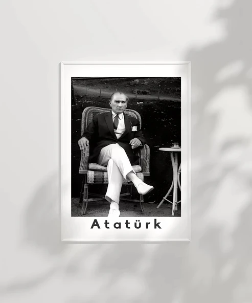 Çerçevesiz Poster Ebedi Lider - 6