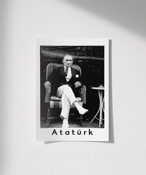 Çerçevesiz Poster Ebedi Lider - 1