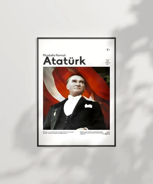 Çerçevesiz Poster Ebedi Başkomutan - Resim 2
