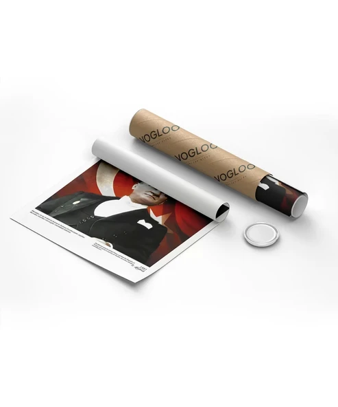 Çerçevesiz Poster Ebedi Başkomutan - Resim 9