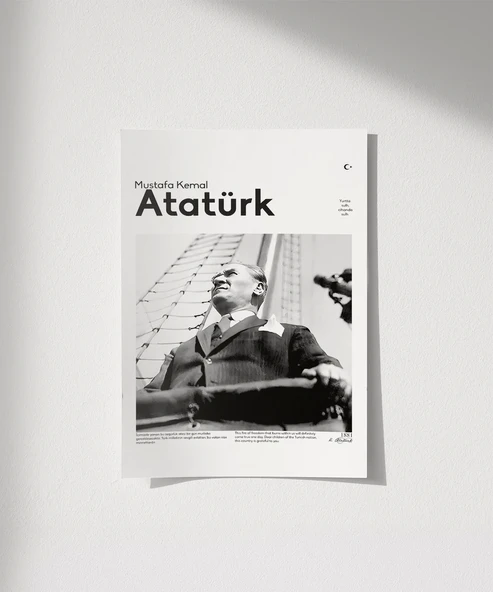 Çerçevesiz Poster Özgürlüğün Yüzü ürün görseli