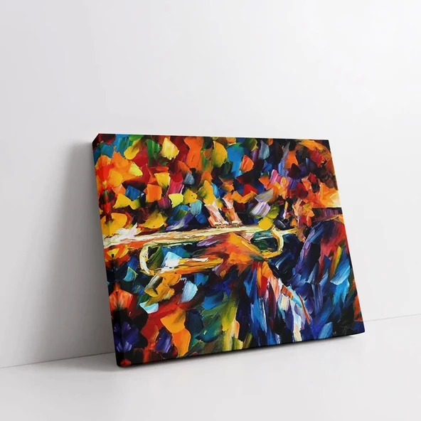 Renklerin Coşkusu Kanvas Tablo - Resim 3