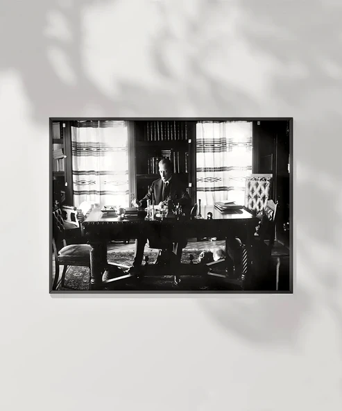 Çerçevesiz Poster Cumhuriyetin Akıl Ocağı - Resim 2