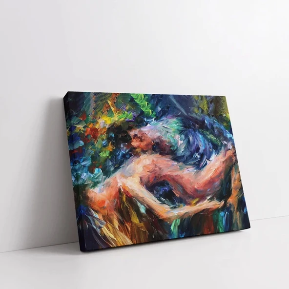 Renklerin Tutkusu Kanvas Tablo - Resim 3