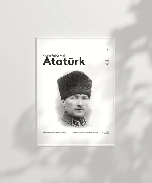 Çerçevesiz Poster Milli Mücadele Ruhu - Resim 7