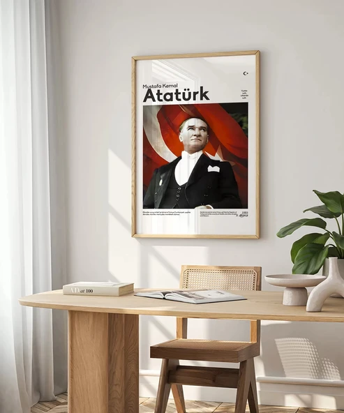 Çerçevesiz Poster Ebedi Başkomutan - Resim 4