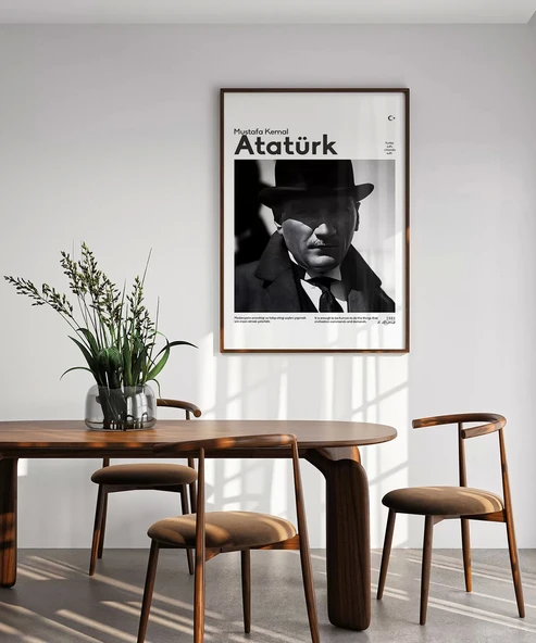 Çerçevesiz Poster Gölgedeki Deha - Resim 4