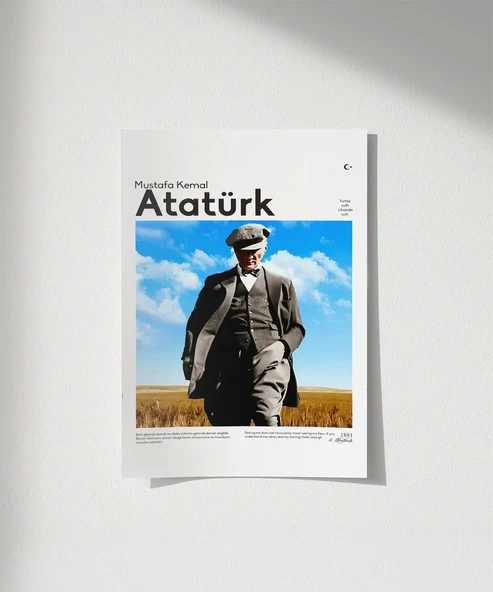 Çerçevesiz Poster Ufuklara Yürüyüş - Resim 8