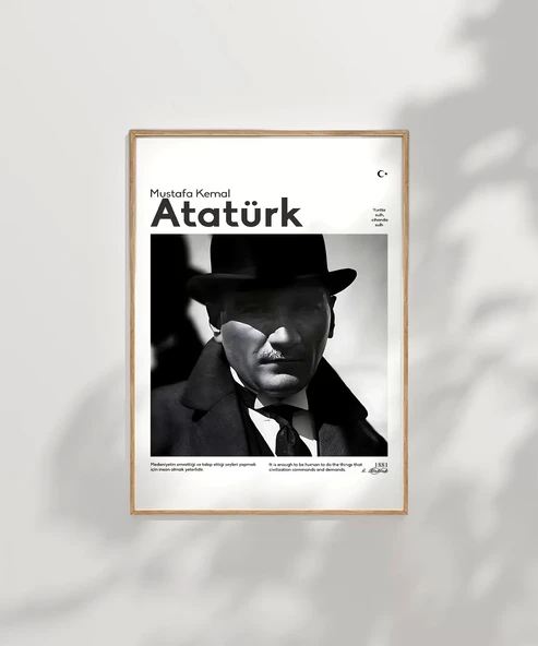 Çerçevesiz Poster Gölgedeki Deha - Resim 7