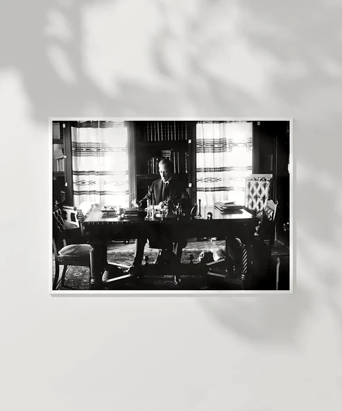 Çerçevesiz Poster Cumhuriyetin Akıl Ocağı - Resim 4