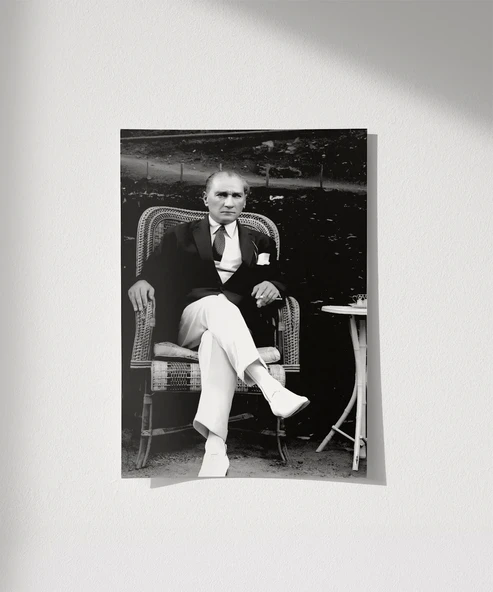 Çerçevesiz Poster Ebedi Başkomutan ürün görseli