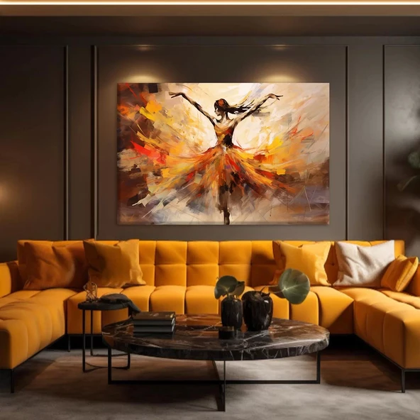 Tutkulu Ressam Kanvas Tablo ürün görseli