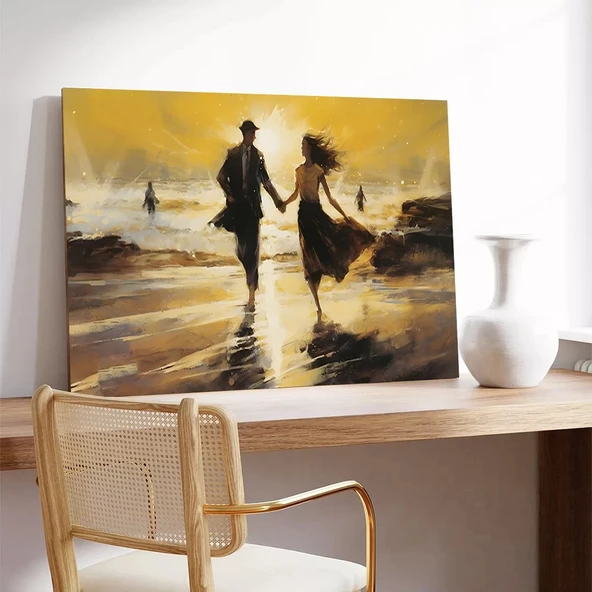 Dalgaların Dansı Kanvas Tablo - Resim 2