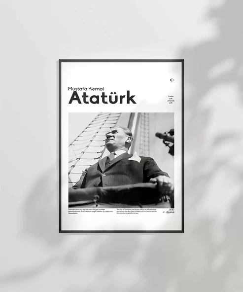 Çerçevesiz Poster Özgürlüğün Yüzü - Resim 2