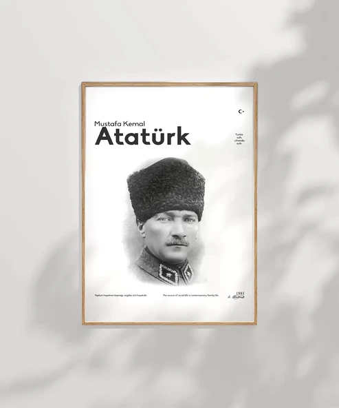 Çerçevesiz Poster Milli Mücadele Ruhu - Resim 6