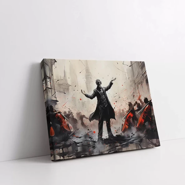 Zaferin Dansı Kanvas Tablo - Resim 3