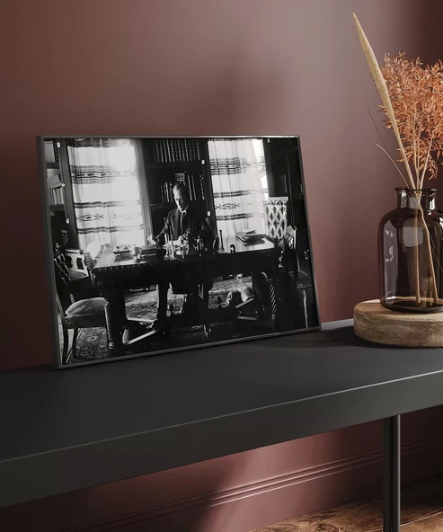 Çerçevesiz Poster Cumhuriyetin Akıl Ocağı - Resim 3