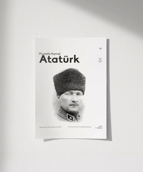 Çerçevesiz Poster Milli Mücadele Ruhu - Resim 8