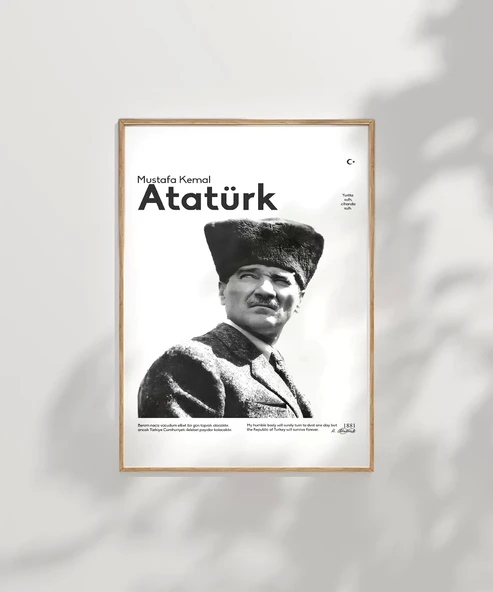 Çerçevesiz Poster Cumhuriyetin Temsilcisi - Resim 7